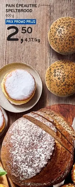 Offre: Pain épeautre / speltbrood
