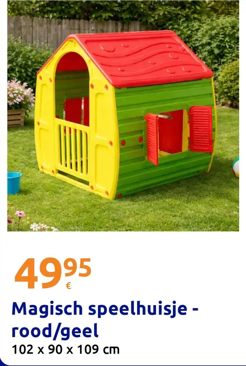 Aanbieding: Magisch speelhuisje