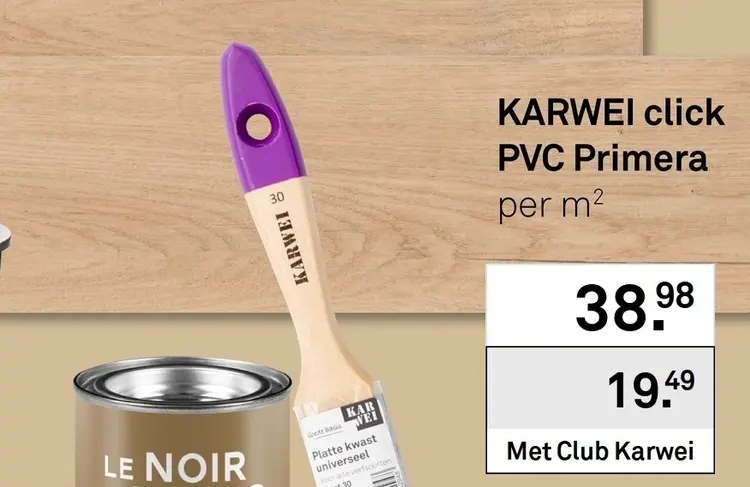 Aanbieding: Click PVC Primera
