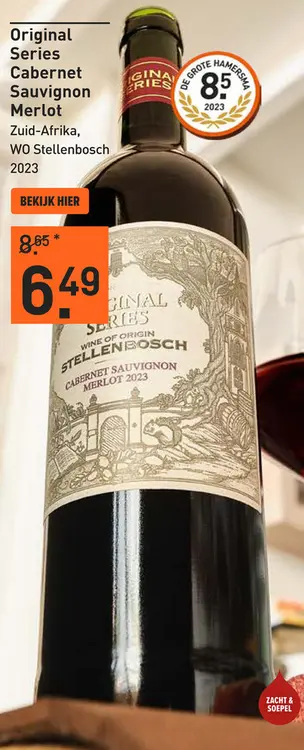 Aanbieding: Original Series Cabernet Sauvignon Merlot 75CL