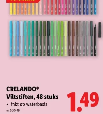 Promotie: Viltstiften