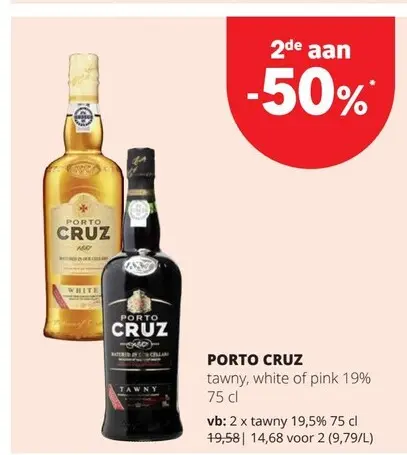 Promotie: Tawny, White of Pink 19%