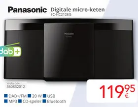 Aanbieding: Panasonic Digitale micro-keten