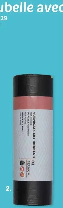 Offre: Vuilniszak met trekband