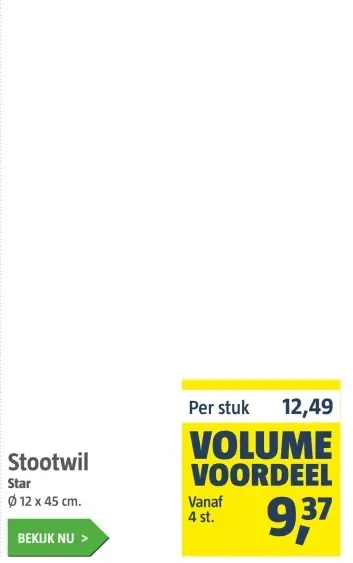 Aanbieding: Stootwil