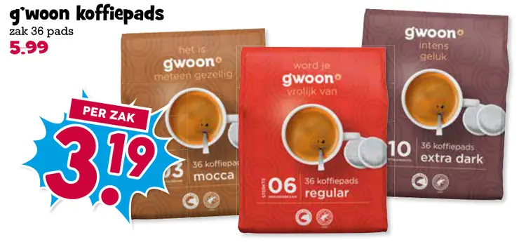 Aanbieding: Koffiepads