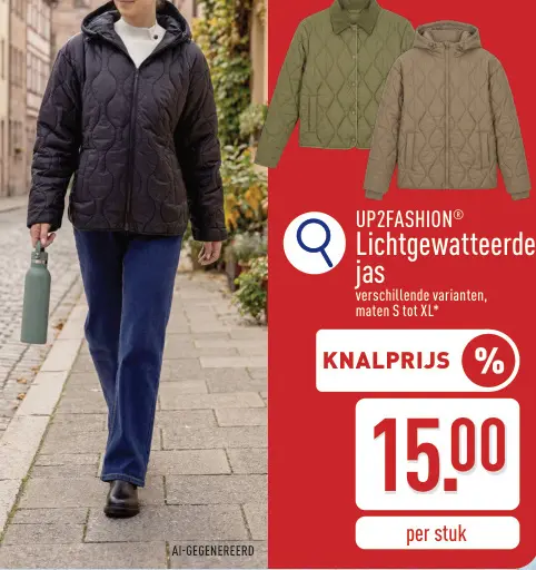 Promotie: Lichtgewatteerde jas