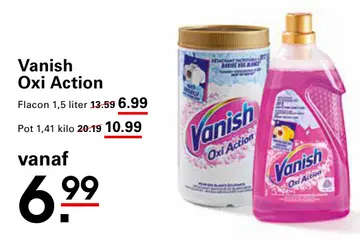 Aanbieding: Vanish Oxi Action