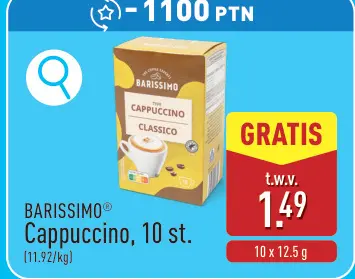 Promotie: Cappuccino