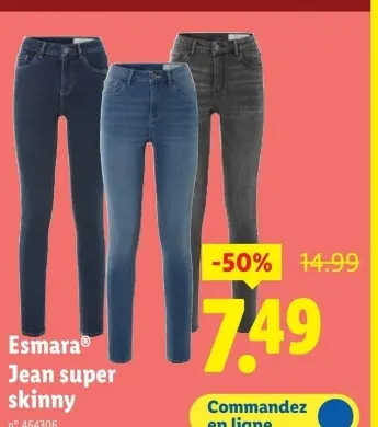 Offre: Jean super skinny