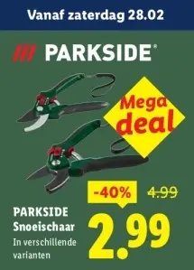 Aanbieding: Snoeischaar