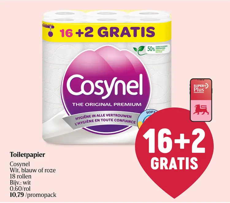 Promotie: Toiletpapier