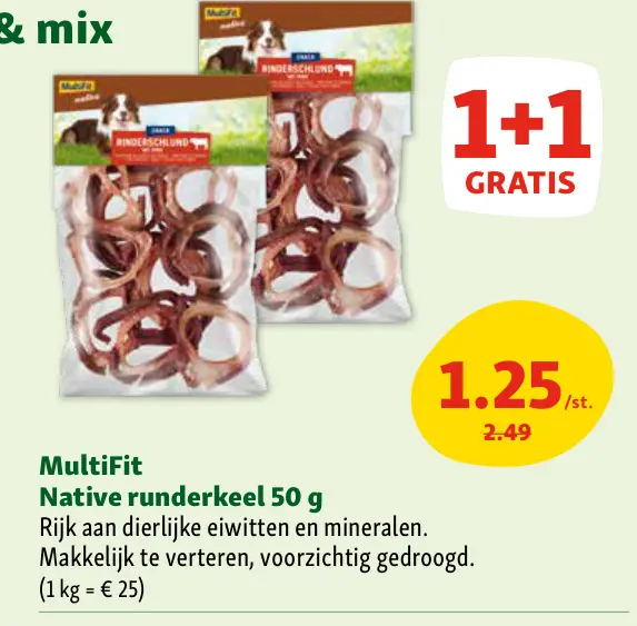 Aanbieding: MultiFit Native runderkeel