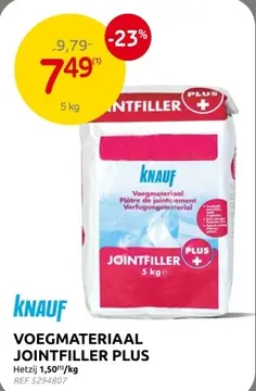 Aanbieding: Voegmateriaal jointfiller plus