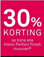 Aanbieding: Histor Perfect Finish muurverf