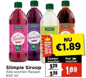 Aanbieding: Slimpie Siroop