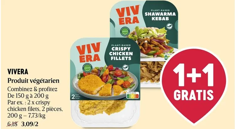 Offre: Produit végétarien