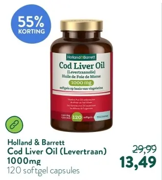 Aanbieding: Cod Liver Oil (Levertraan)