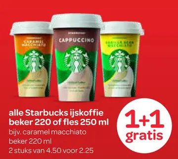 Aanbieding: Starbucks ijskoffie