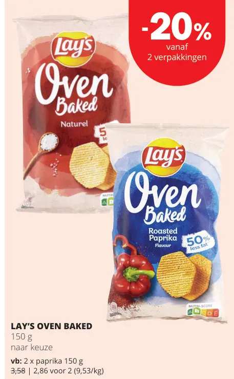 Promotie: Oven Baked