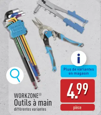 Offre: Outils à main