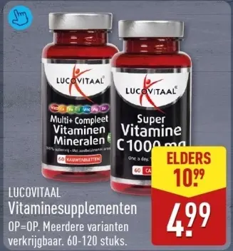 Aanbieding: Vitaminesupplementen