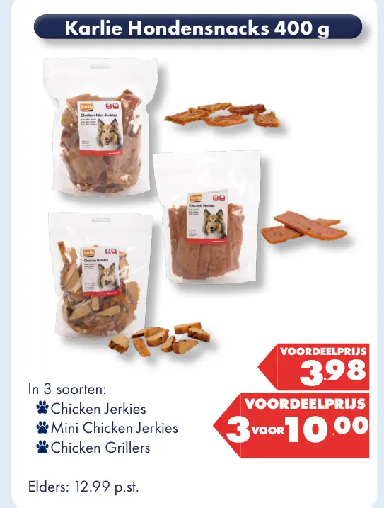 Aanbieding: Hondensnacks