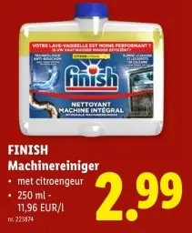Promotie: FINISH Machinereiniger