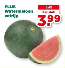 Aanbieding: Watermeloen eetrijp