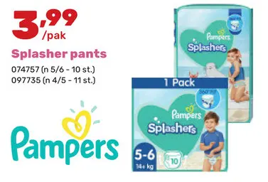 Promotie: Splasher pants