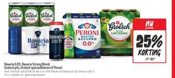 Aanbieding: Bavaria, Grolsch of Peroni bier