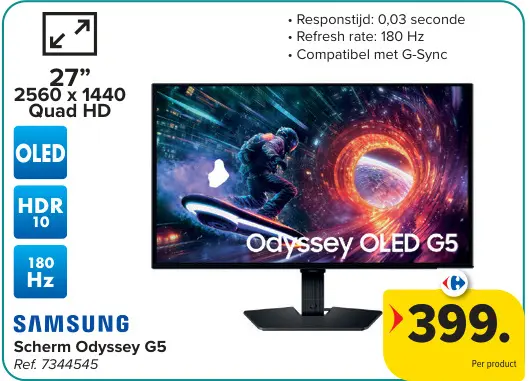 Promotie: Scherm Odyssey G5