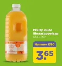 Fruity Juice Sinaasappelsap
