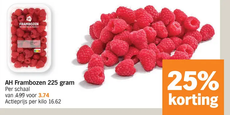 Aanbieding: Frambozen