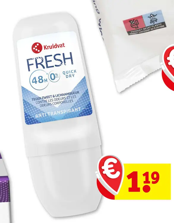 Offre: Kruidvat Fresh Anti Transpirant