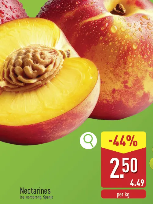 Promotie: Nectarines