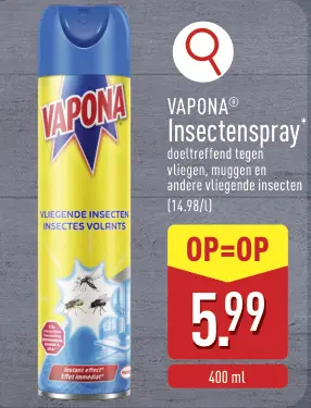 Promotie: Insectenspray