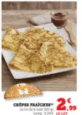 Aanbieding: Crepes fraiches