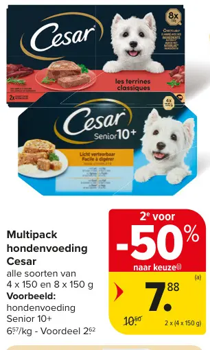 Promotie: Multipack hondenvoeding