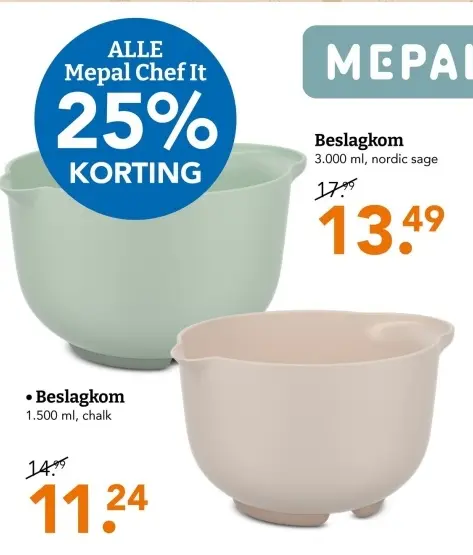 Aanbieding: Beslagkom