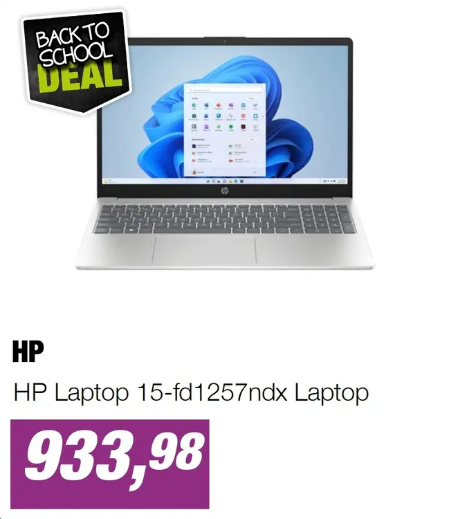Aanbieding: HP Laptop 15-fd1257ndx Laptop