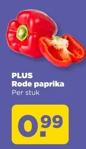 Aanbieding: Rode paprika