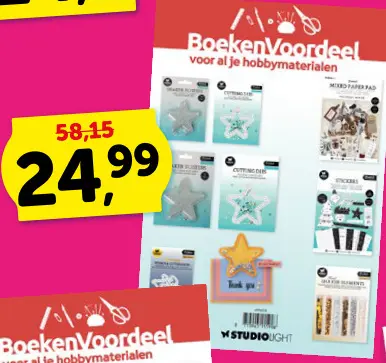 Promotie: BoekenVoordeel hobby- en knutselpakketten