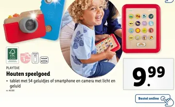 Aanbieding: Houten speelgoed