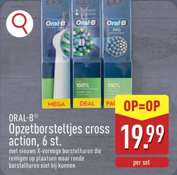 Aanbieding: Opzetborsteltjes cross action