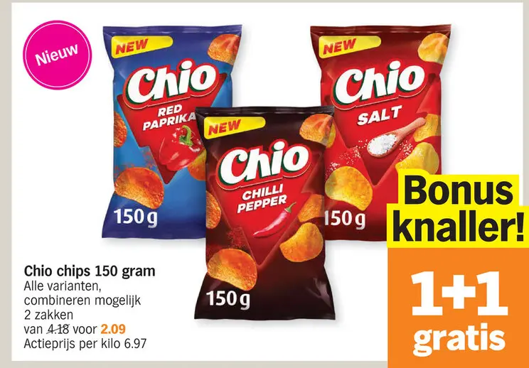 Promotie: Chio chips
