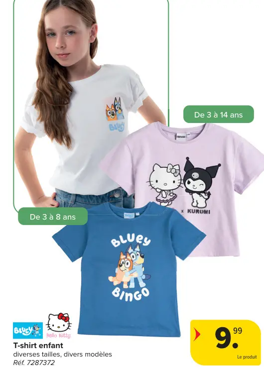 Offre: T-shirt enfant