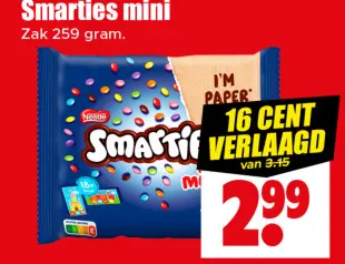 Aanbieding: Smarties mini