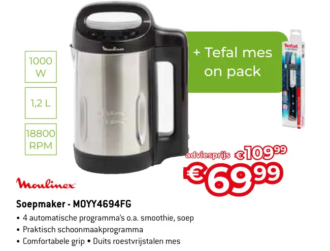 Promotie: Soepmaker - MOYY4694FG