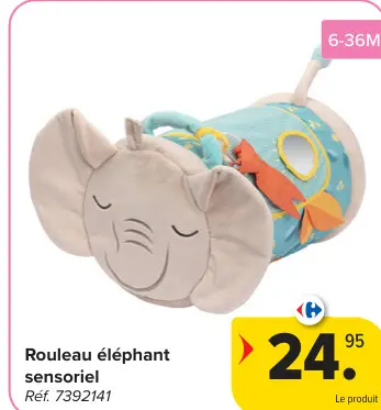 Offre: Rouleau éléphant sensoriel